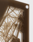 Acrylic Wall Map, Luxor - Designer Series