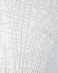 Acrylic Wall Map, New York City Downtown - Designer Series