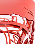 Aluminum Chair, Doha - Prototype (Red Orange)