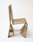 Aluminum Chair, Dubai - Prototype (Miners Gold)