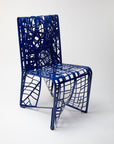 Aluminum Chair, Harvard Square - Prototype (Manhattan Blue)