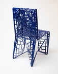 Aluminum Chair, Harvard Square - Prototype (Manhattan Blue)