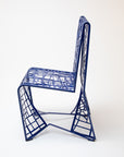 Aluminum Chair, Harvard Square - Prototype (Manhattan Blue)
