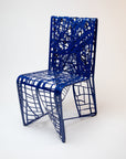 Aluminum Chair, Harvard Square - Prototype (Manhattan Blue)