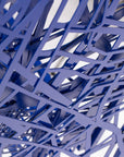 Aluminum Chair, Harvard Square - Prototype (Manhattan Blue)