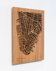 Wall Map, New York City Downtown - Designer Series