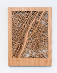 Wall Map, Paris - Designer Series