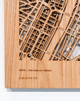 Wall Map, Paris - Designer Series
