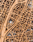 Wall Map, Paris - Designer Series
