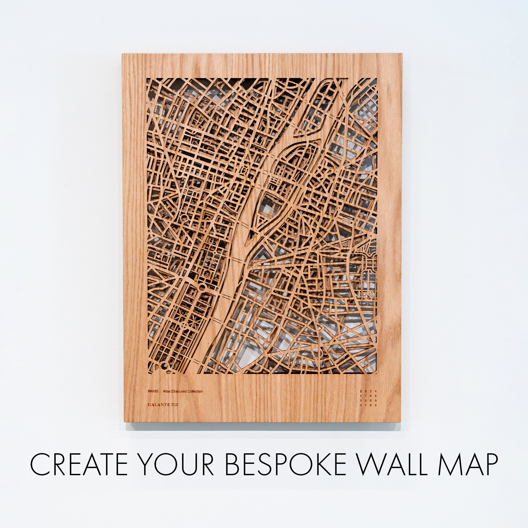 Wall Map - Collector Series