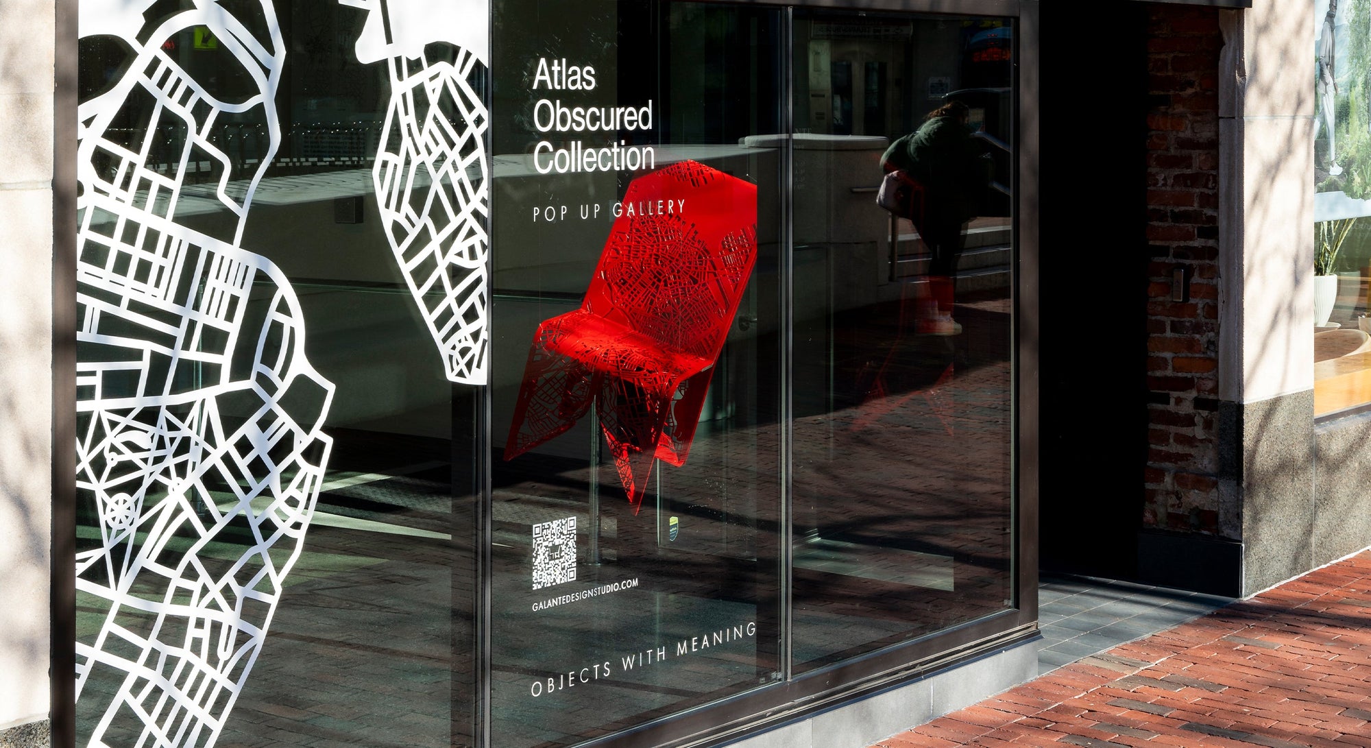 Galante Design Studio Launches Atlas Obscured Collection of ‘Mapped’ Chairs in Harvard Square