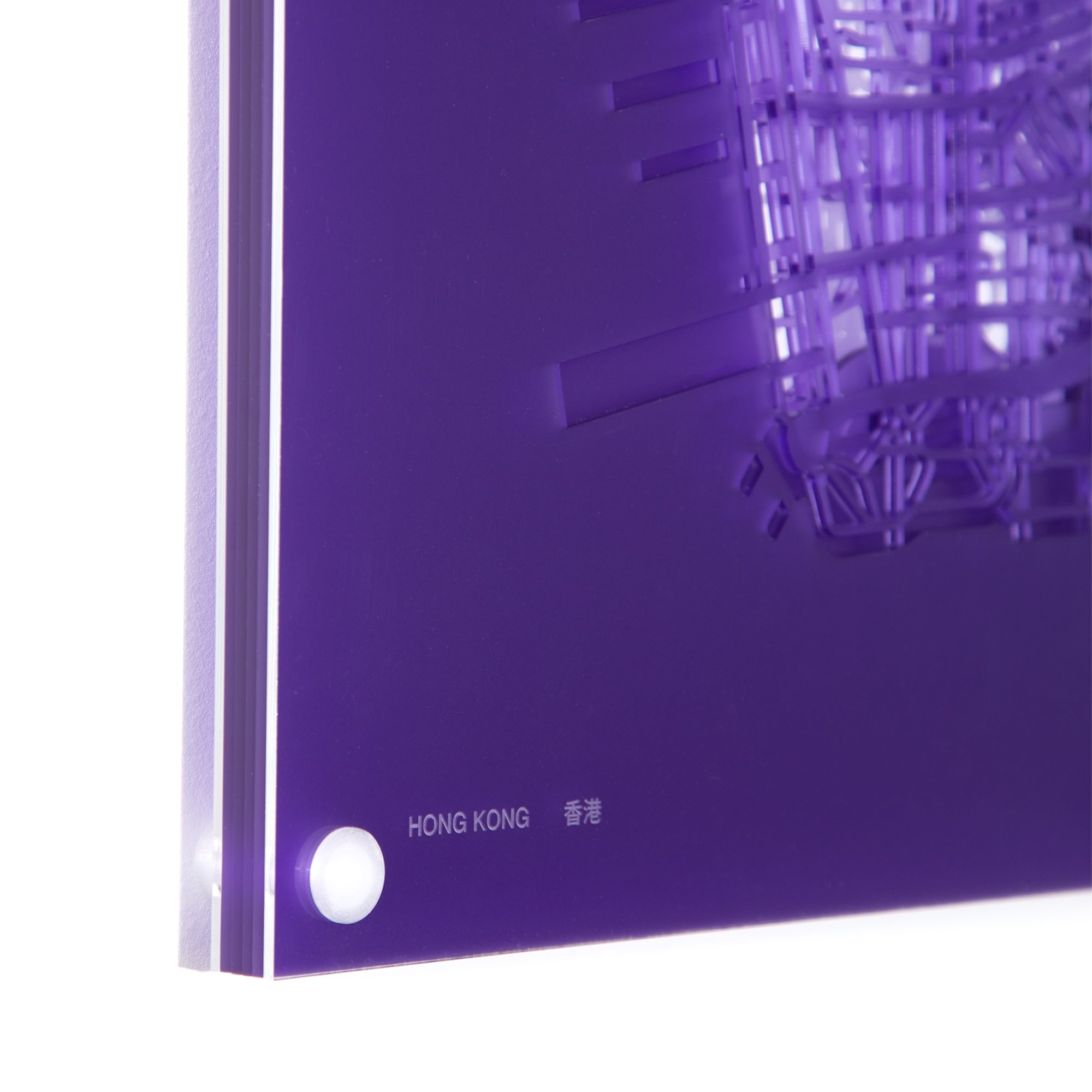 Acrylic Wall Map, Hong Kong - Designer Series – Galante Design Studio